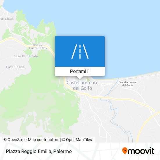 Mappa Piazza Reggio Emilia