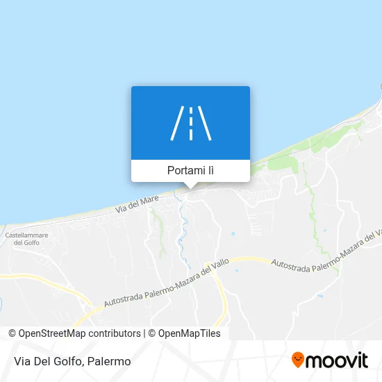 Mappa Via Del Golfo