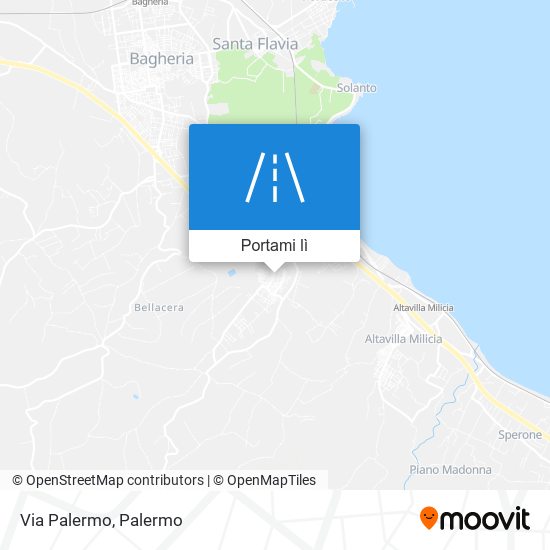 Mappa Via Palermo