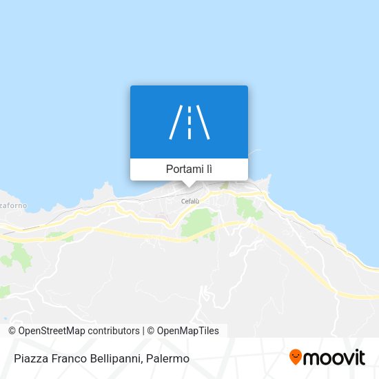 Mappa Piazza Franco Bellipanni