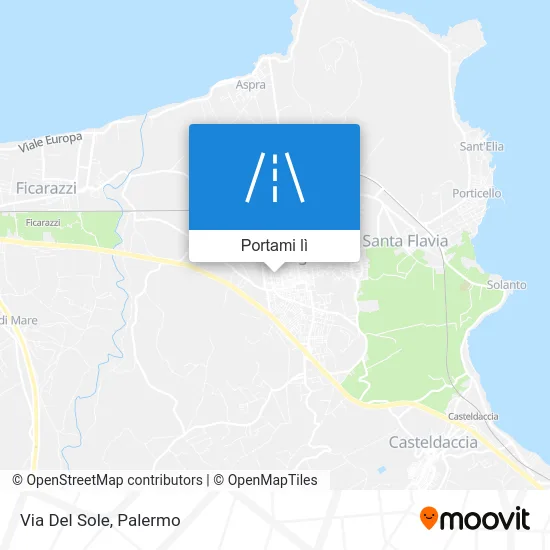 Mappa Via Del Sole