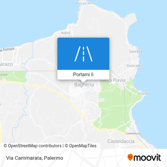 Mappa Via Cammarata