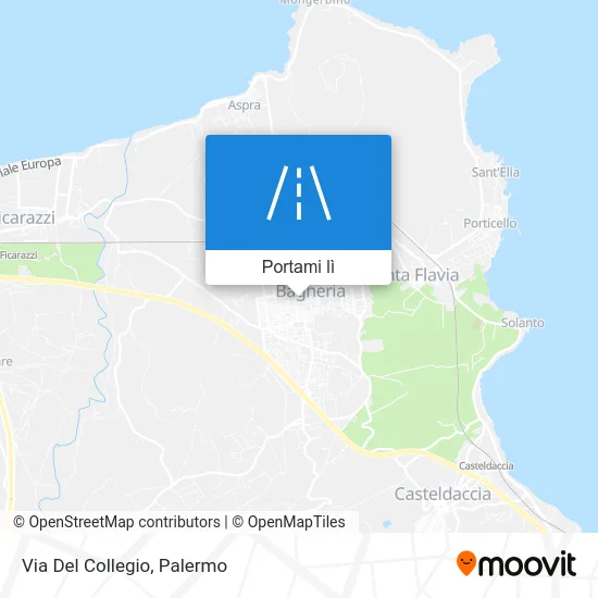 Mappa Via Del Collegio