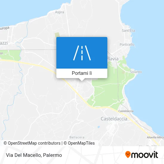 Mappa Via Del Macello