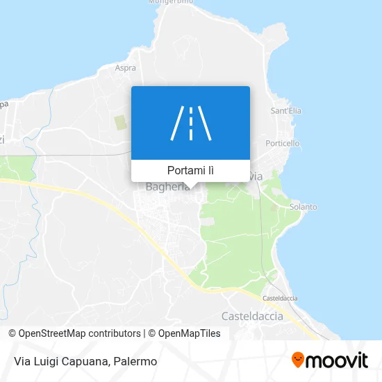 Mappa Via Luigi Capuana