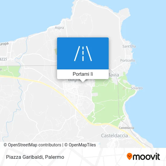 Mappa Piazza Garibaldi