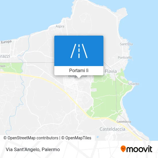 Mappa Via Sant'Angelo