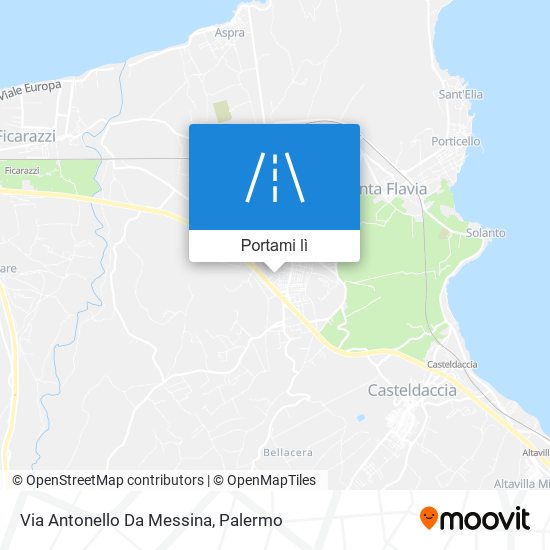 Mappa Via Antonello Da Messina