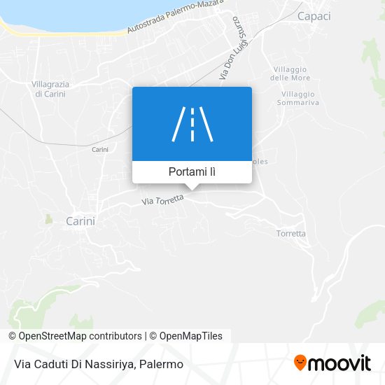 Mappa Via Caduti Di Nassiriya
