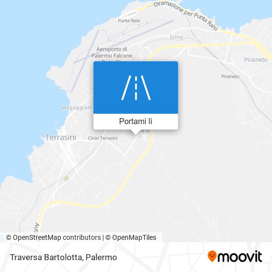 Mappa Traversa Bartolotta