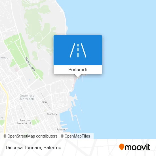 Mappa Discesa Tonnara