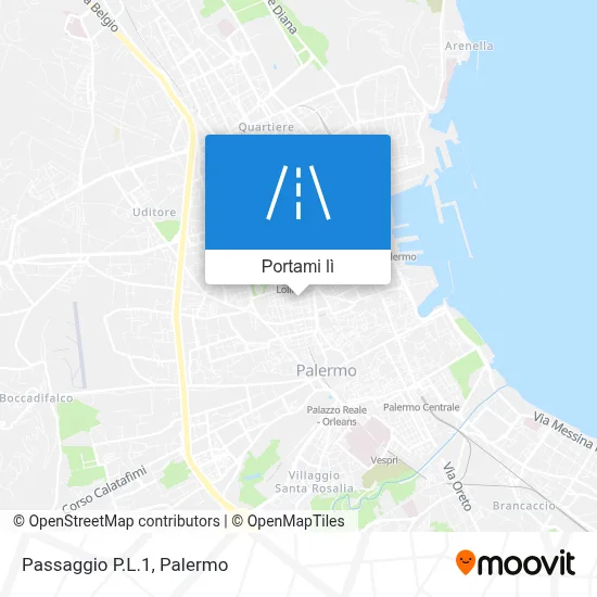 Mappa Passaggio P.L.1