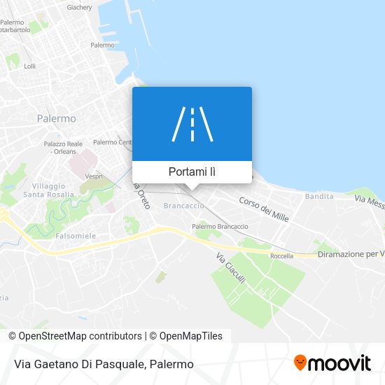 Mappa Via Gaetano Di Pasquale