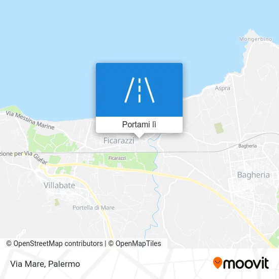 Mappa Via Mare