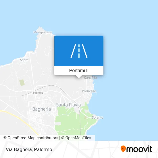 Mappa Via Bagnera