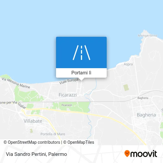 Mappa Via Sandro Pertini