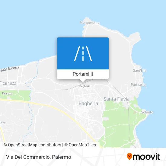 Mappa Via Del Commercio