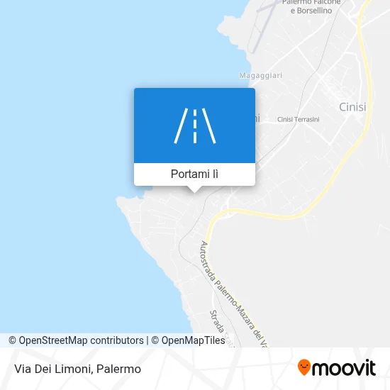Mappa Via Dei Limoni