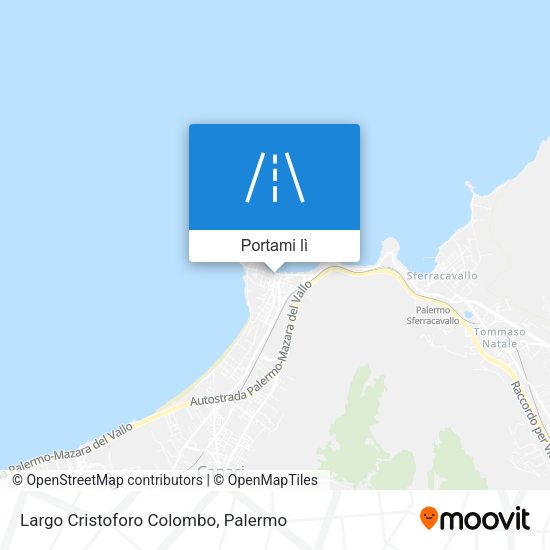 Mappa Largo Cristoforo Colombo