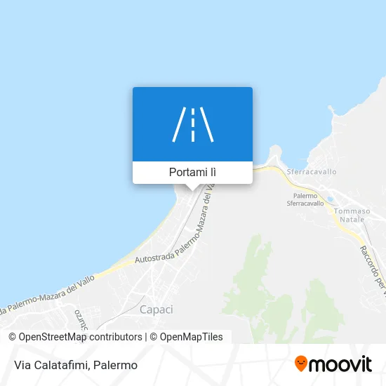 Mappa Via Calatafimi