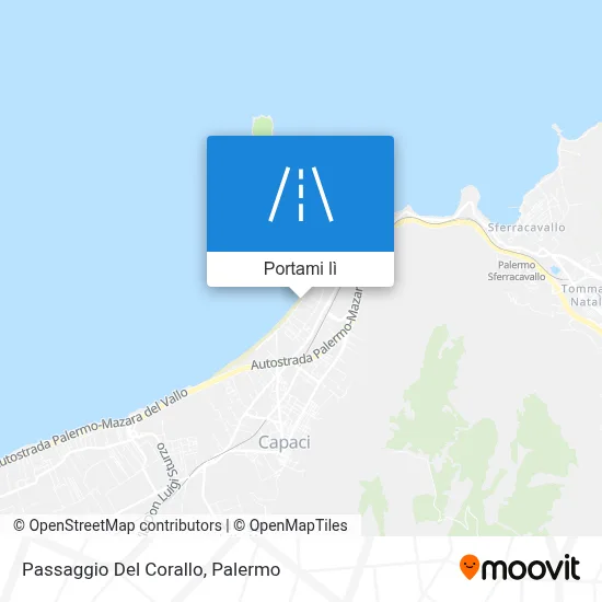 Mappa Passaggio Del Corallo