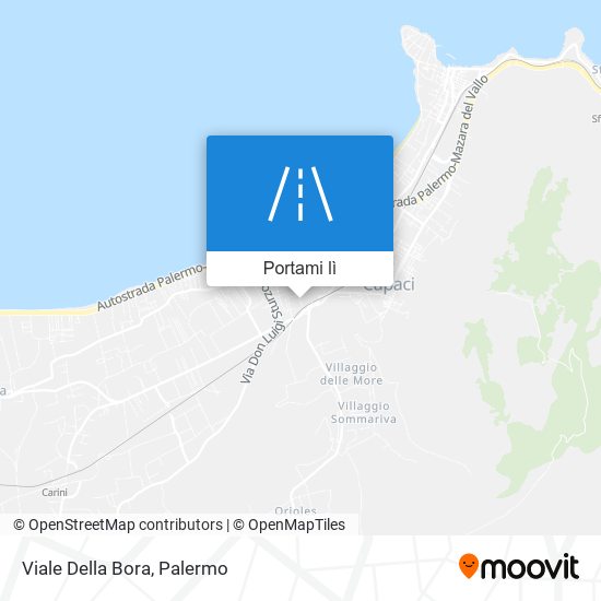 Mappa Viale Della Bora