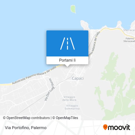 Mappa Via Portofino