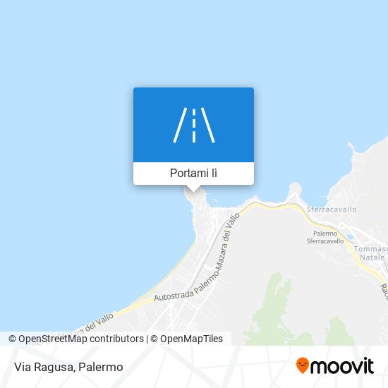 Mappa Via Ragusa
