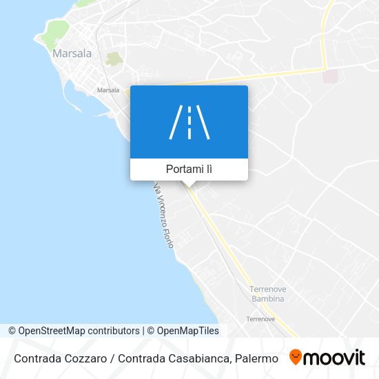Mappa Contrada Cozzaro / Contrada Casabianca