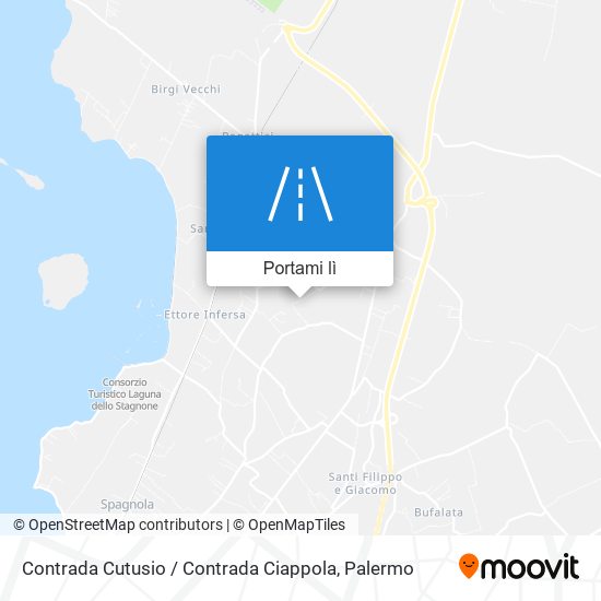 Mappa Contrada Cutusio / Contrada Ciappola