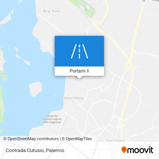 Mappa Contrada Cutusio