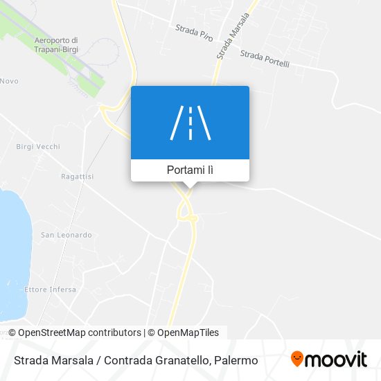 Mappa Strada Marsala / Contrada Granatello
