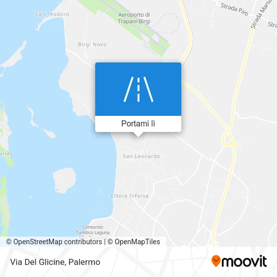 Mappa Via Del Glicine