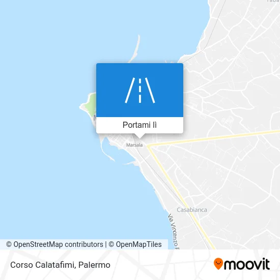 Mappa Corso Calatafimi