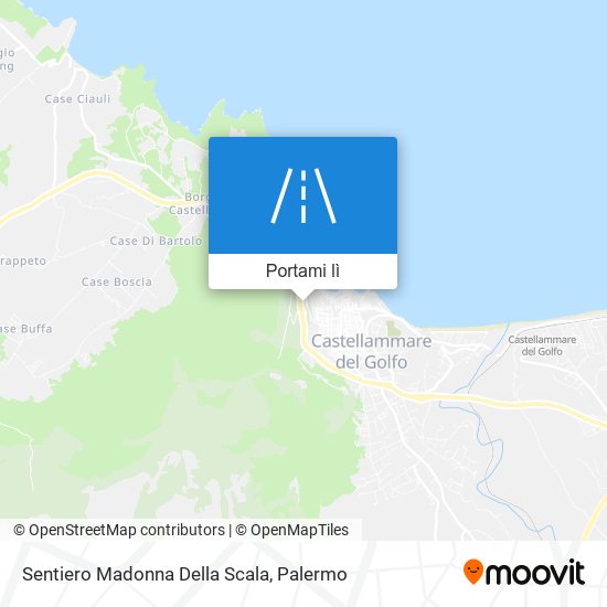 Mappa Sentiero Madonna Della Scala