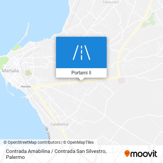 Mappa Contrada Amabilina / Contrada San Silvestro