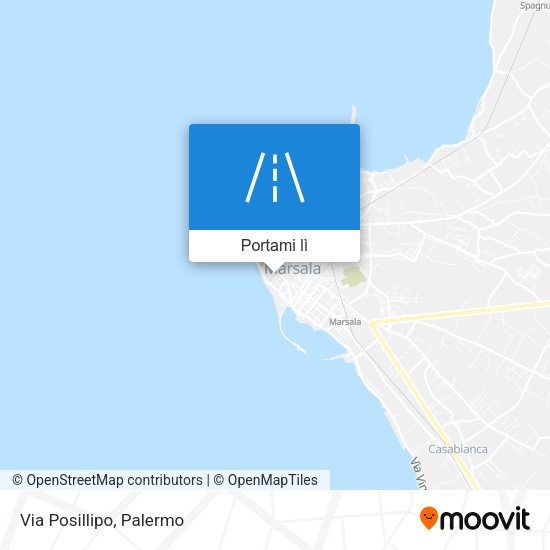 Mappa Via Posillipo