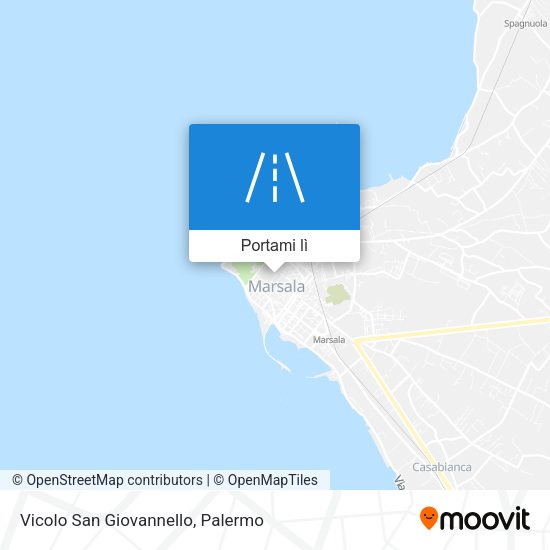 Mappa Vicolo San Giovannello