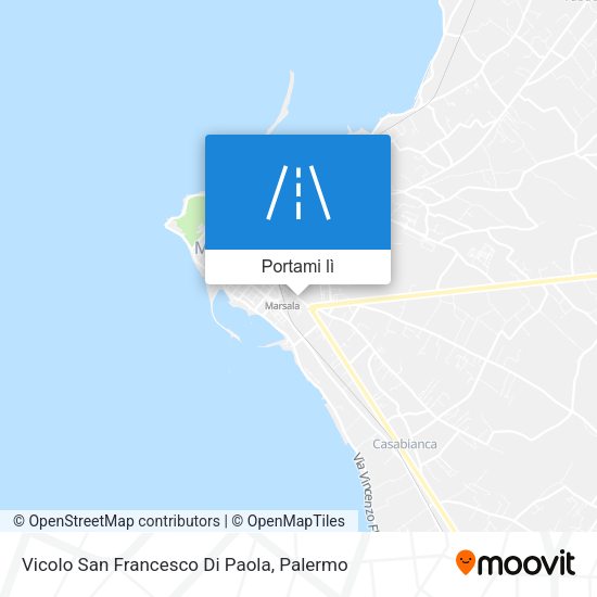 Mappa Vicolo San Francesco Di Paola