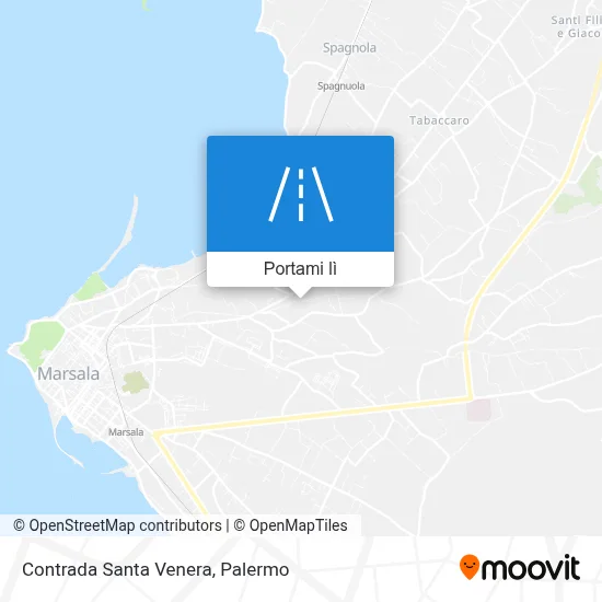 Mappa Contrada Santa Venera