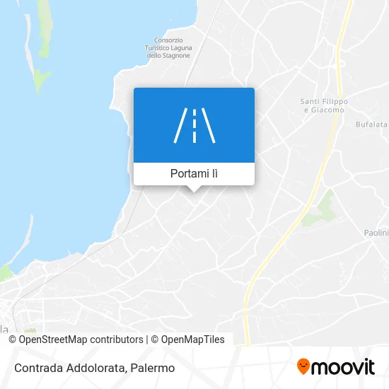 Mappa Contrada Addolorata