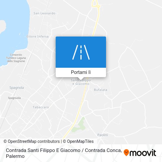 Mappa Contrada Santi Filippo E Giacomo / Contrada Conca