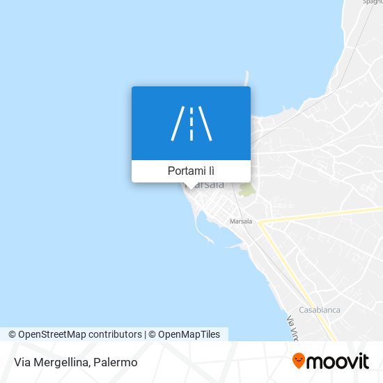 Mappa Via Mergellina