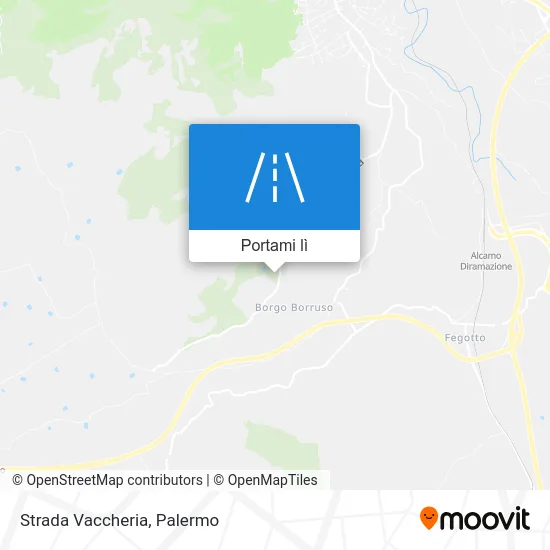 Mappa Strada Vaccheria