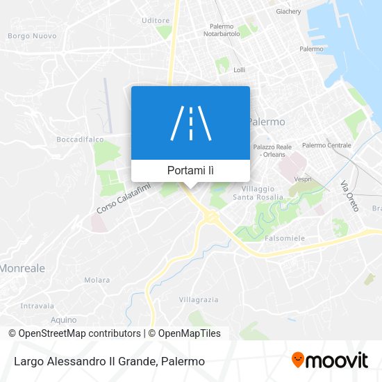 Mappa Largo Alessandro Il Grande
