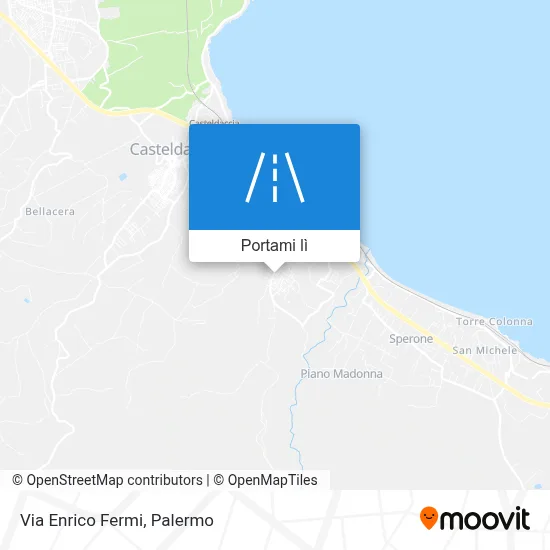 Mappa Via Enrico Fermi