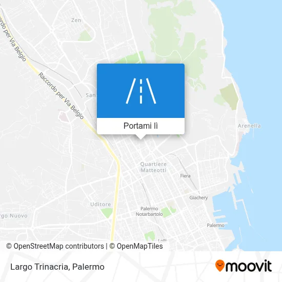 Mappa Largo Trinacria