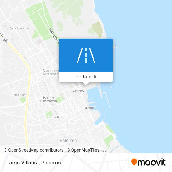 Mappa Largo Villaura