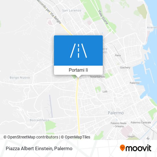 Mappa Piazza Albert Einstein