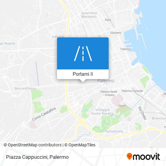 Mappa Piazza Cappuccini
